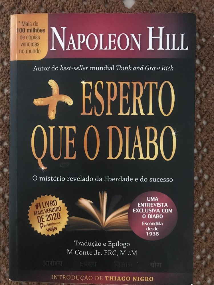 imagem da capa do livro mais esperto que o diabo de napoleon hill.