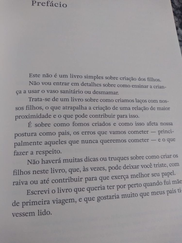 página prefácio do livro O Livro que Você Gostaria que Seus Pais Tivessem Lido 