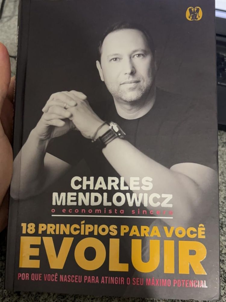 capa do livro 18 Princípios Para Você Evoluir de Charles Mendlowicz