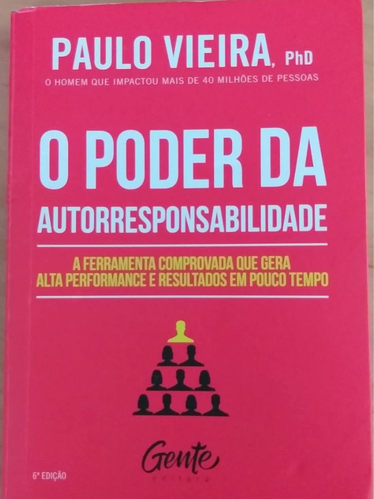 capa do livro o poder da autorresponsabilidade de paulo vieira